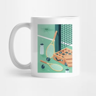 Fire in the court Mug